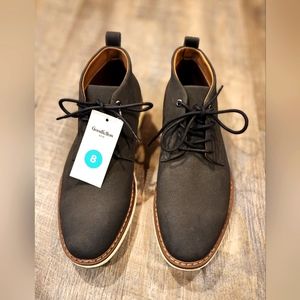 Goodfellow & Co Men's Shoes New Charcoal Keon Chukka Boots Size 8